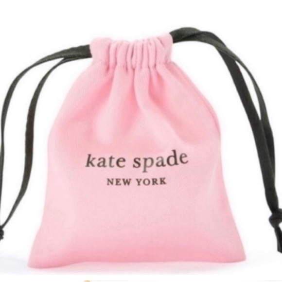 $58 Kate Spade Dazzle Double Huggies silver - Picture 5 of 7